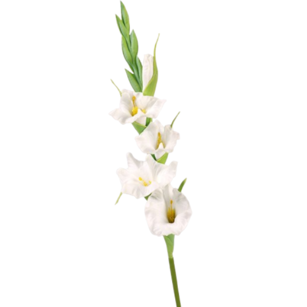 Bonsai Garden Art - PU Artificial Gladiolus Branches Real Touch