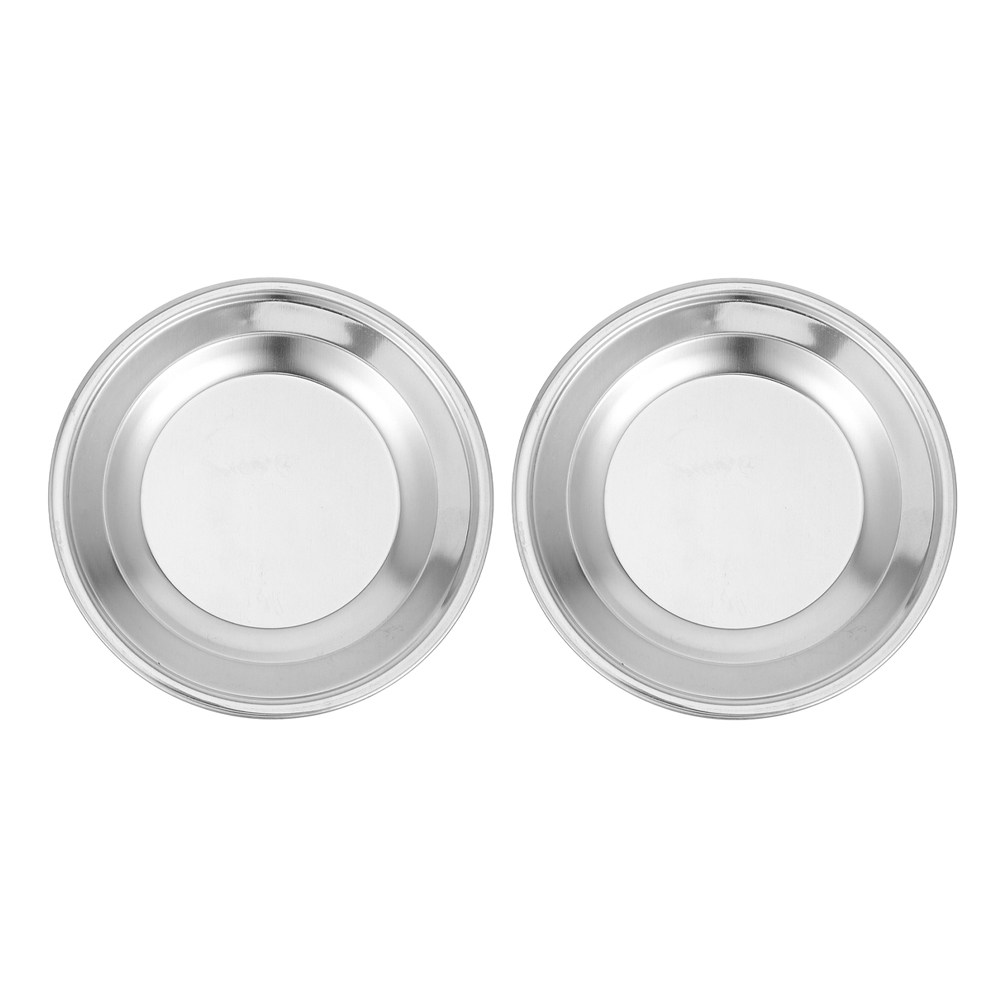 Drip Tray Saucer - 2Pcs Stainless Steel Tea Bag Tray