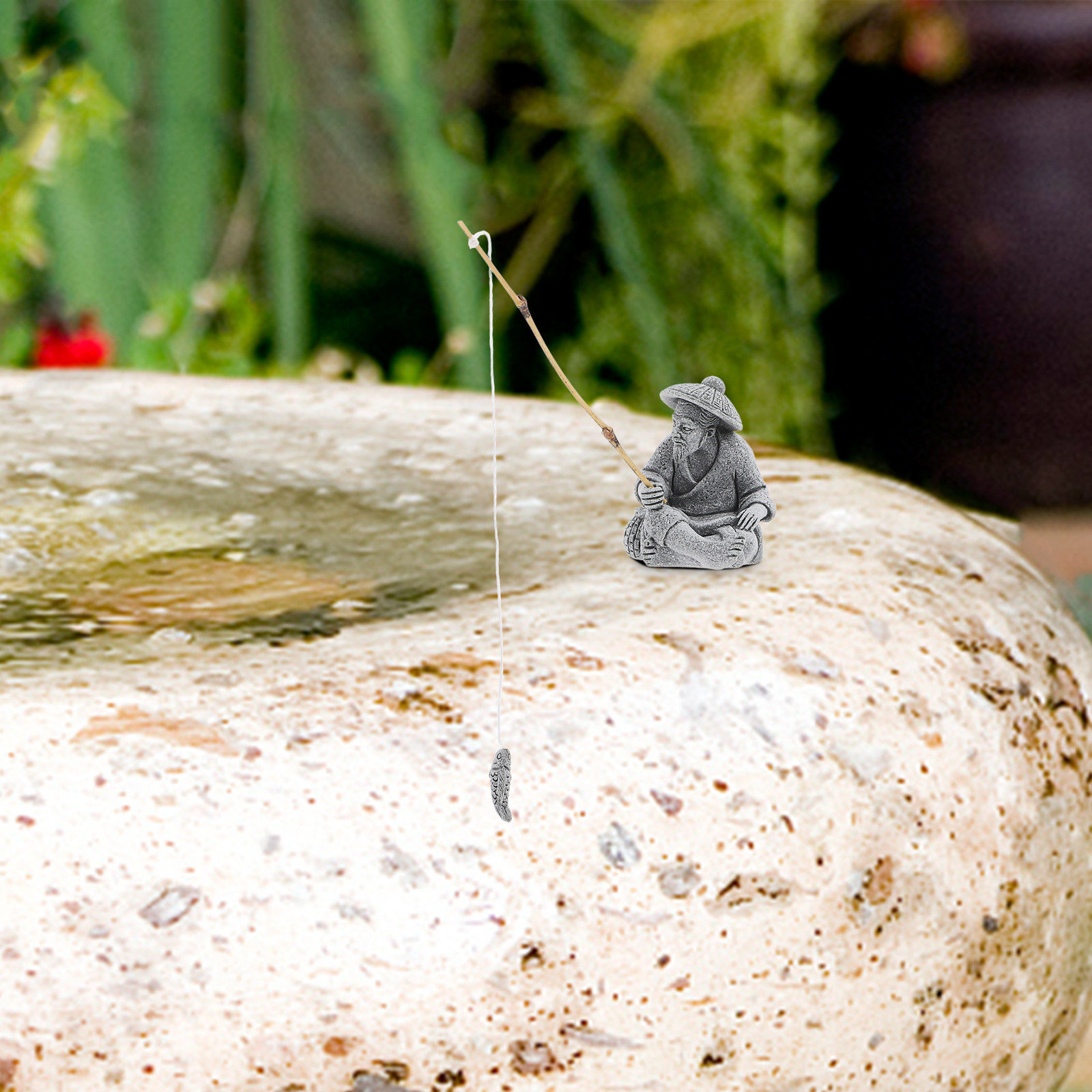 Lifelike Sandstone Fisherman S - Bonsai Garden Landscape Design review and price