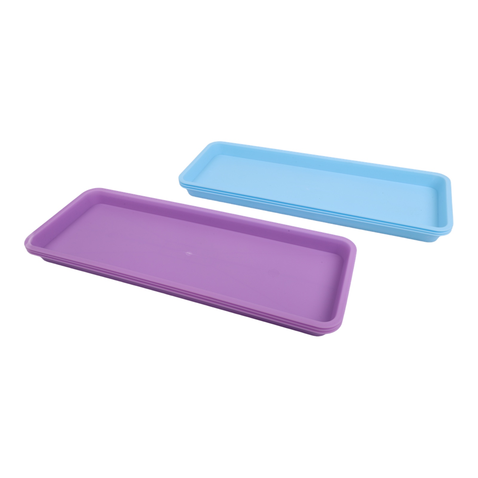 6 Piece Rectangular Plastic Fo - Drip Tray Saucer review and price
