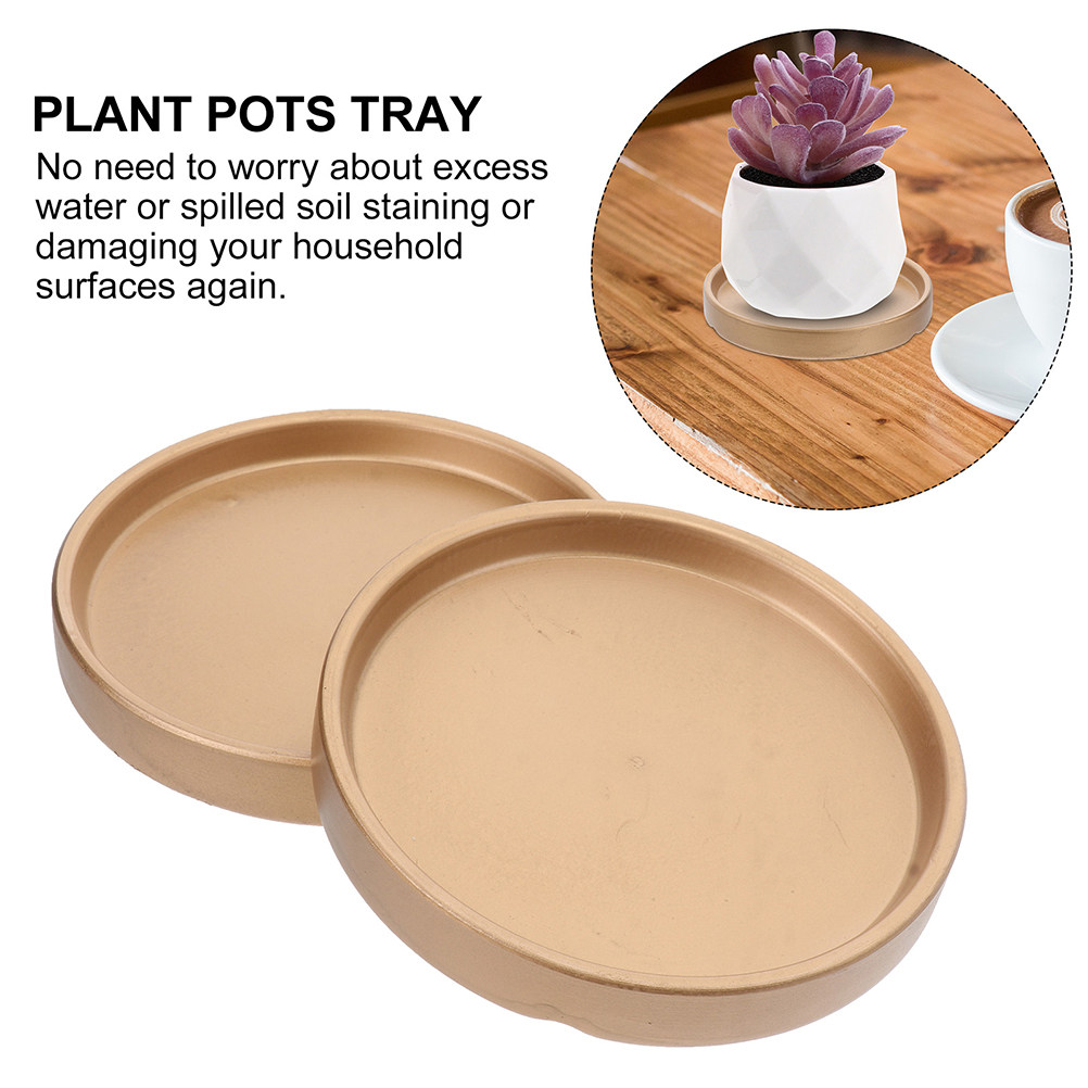 3Pcs Flower Pot Saucer Ceramic - Drip Tray Saucer review and price