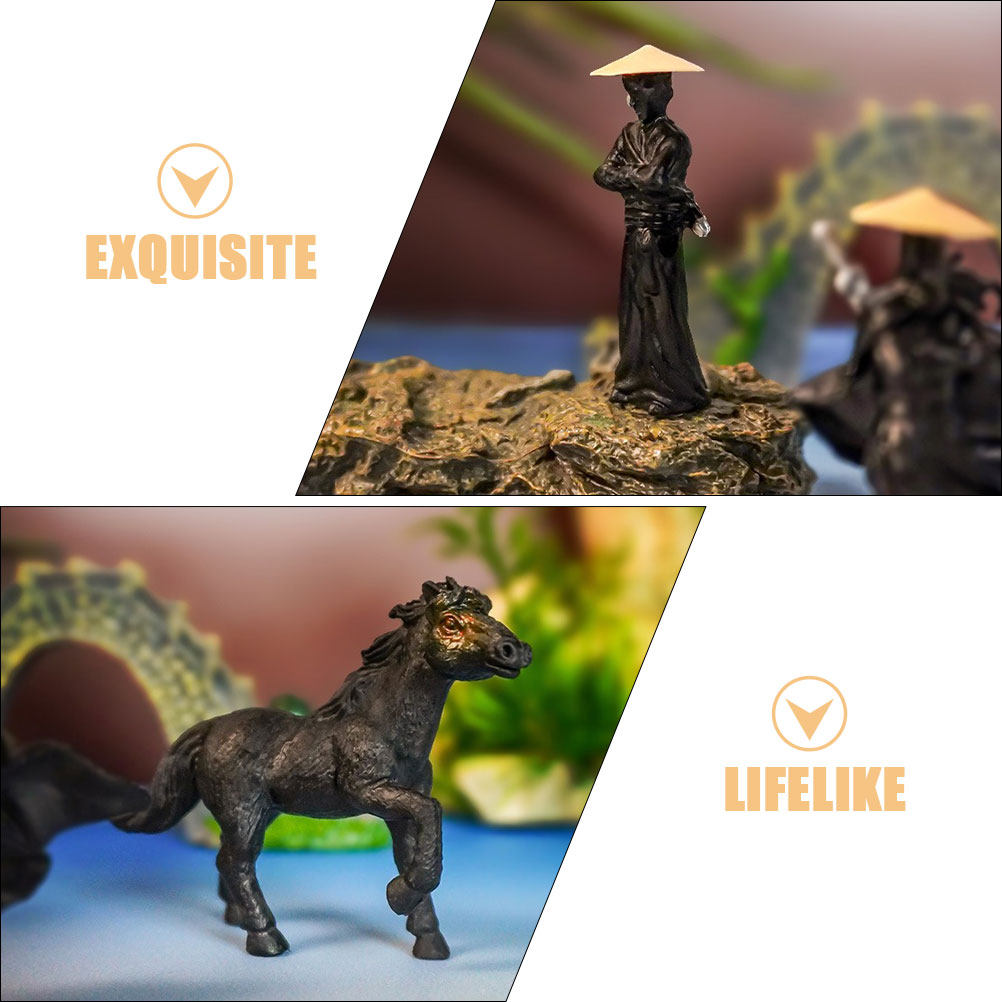3Pcs Ancient Chinese Knight Sc - Bonsai Garden Art review and price