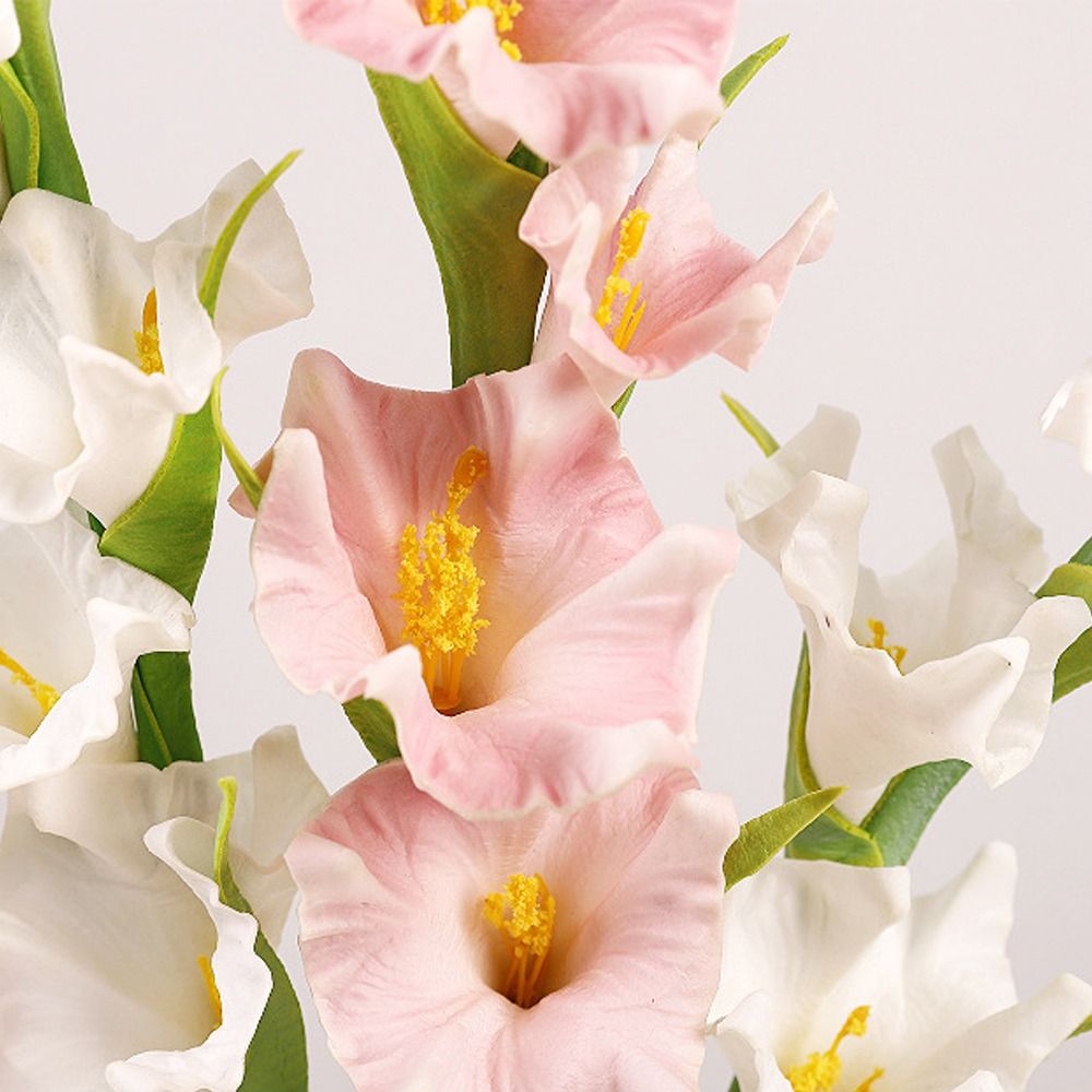PU Artificial Gladiolus Branch - Bonsai Garden Art review and price