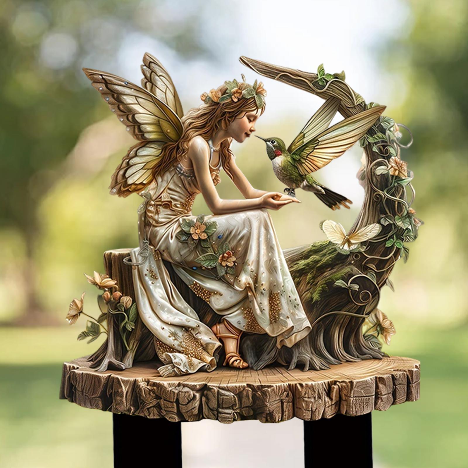 Fairy Decorative Garden Stake  - Bonsai Garden Art review and price