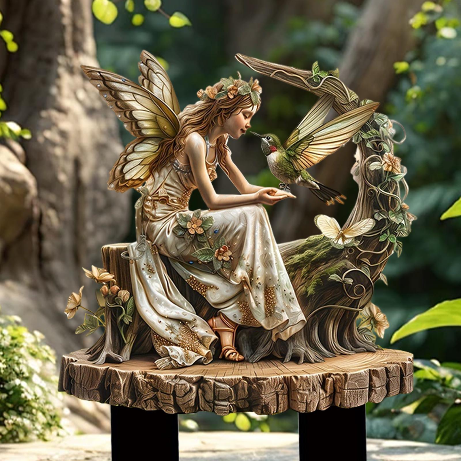 Fairy Decorative Garden Stake  - Bonsai Garden Art review and price