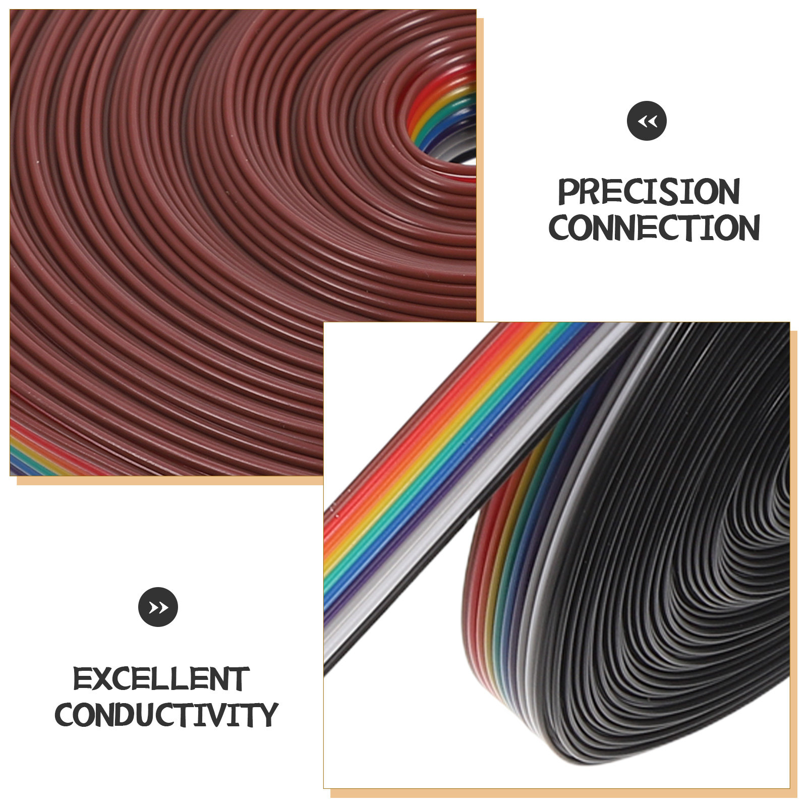 1 Roll Flat Ribbon Cable Idc 1 - Copper Wire Roll review and price